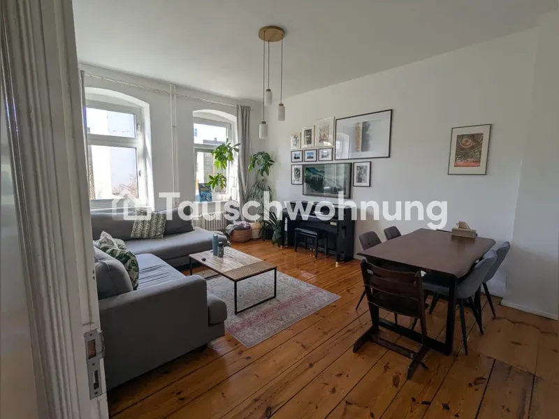Tauschwohnung: 3-Zimmer Wohnung im ruhigen Hinterhaus — photo 1